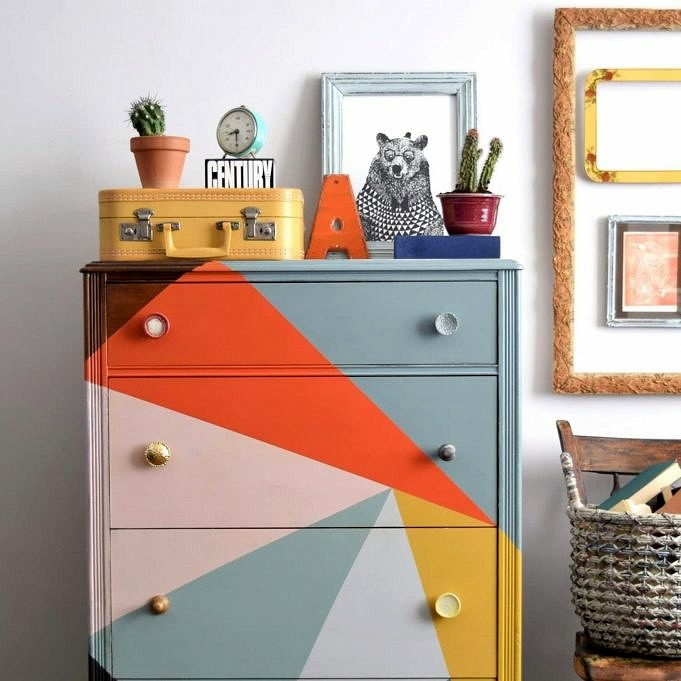 21 Simple And Brilliant Chalk Paint Furniture Ideas